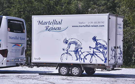 Martelltal Reisen – Leistungen – Fahrradtransporte